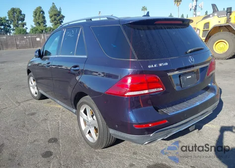 2016 Mercedes-Benz Gle 350 4Matic from USA, damaged, VIN 4JGDA5HB6GA684201